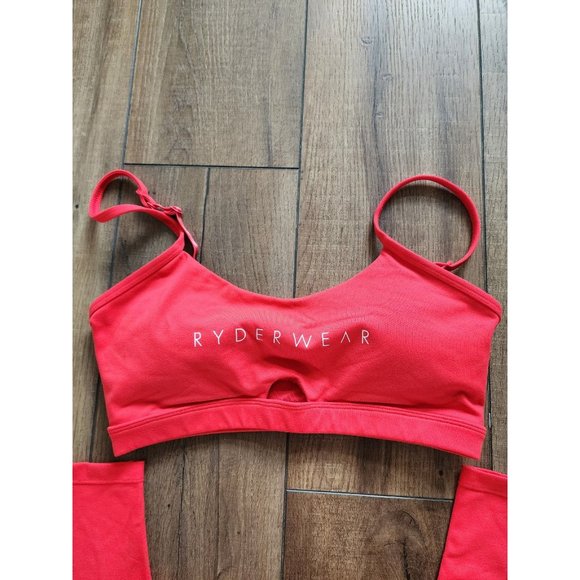 Ryderwear Women's Red Activewear Set - Picture 2 of 12